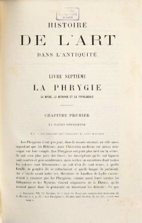 Histoire de l'art dans l'antiquité : Égypte, Assyrie, Perse, Asie mineure, Grèce, Étrurie, Rome, 5. Perse: Phrygie, Lydie et Carie, Lycie