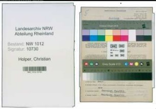 Entnazifizierung Christian Holper , geb. 21.04.1903 (Lehrer)