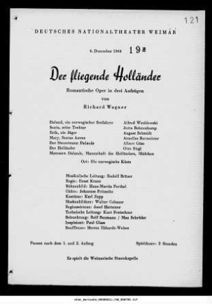 Der fliegende Holländer