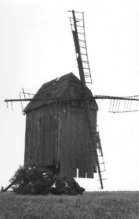 Mockrehna-Langenreichenbach. Bockmühle bei der ehem. Feldmühle, runiös