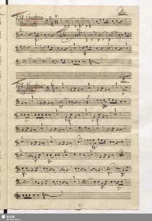 732. Cavatina: Amor non sò che sia / Paisiello, G.
