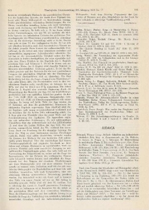 914-916 [Rezension] Jüdische Schriften aus hellenistisch-römischer Zeit