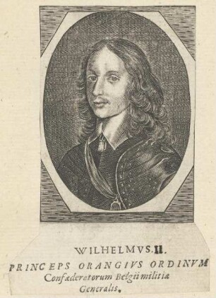 Bildnis von Wilhelmvs II., Princeps Orangivs