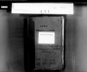Beaufsichtigung der Kommunal- und Institutenwaldungen