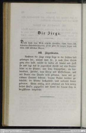 Die Ziege