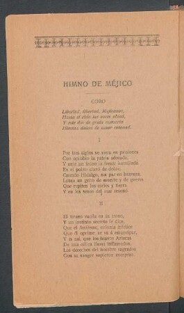 Himno de Méjico