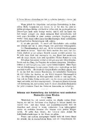 Schema zur Feststellung des leiblichen und seelischen Zustandes eines Kindes