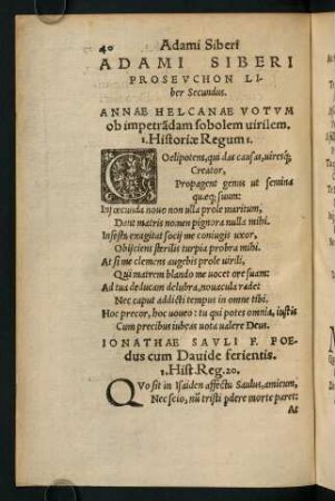 40-64, Liber Secundus
