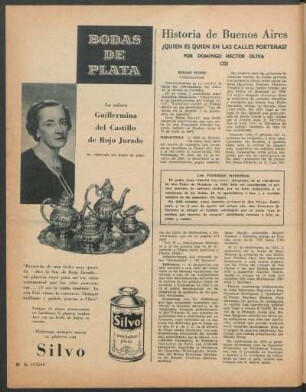 Historia de Buenos Aires : ¿Quien es quien en las calles porteñas?