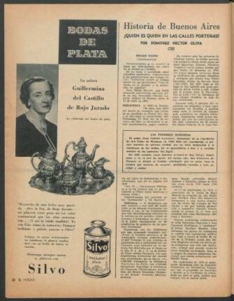 Historia de Buenos Aires : ¿Quien es quien en las calles porteñas?