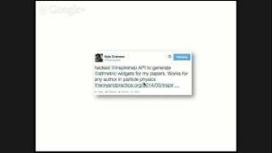 Outside the article - tracking other research outputs