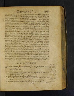 Observatio LXXII. Quibus licitum sit producere testes ad perpetuam rei memoriam?