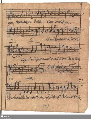 71. Schein, Johann Hermann: Was betrübst du dich