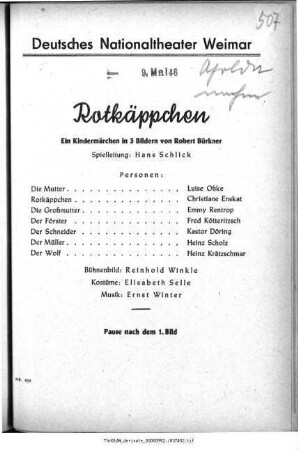 Rotkäppchen