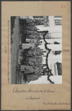 Besuch S.M. des Königs von Sachsen bei S.K.H. Prinz Leopold im Schloß Albertin