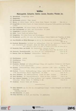 Waffen (Nr. 674-824)
