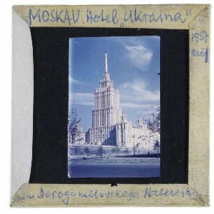 Moskau, Hotel Ukraina,Moskau, Sieben Schwestern