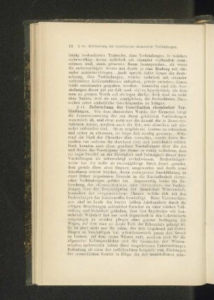 § 44. Erforschung der Constitution chemischer Verbindungen.