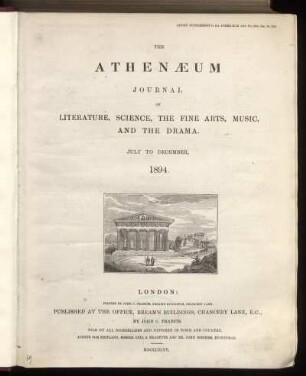 1894,2: The Athenaeum