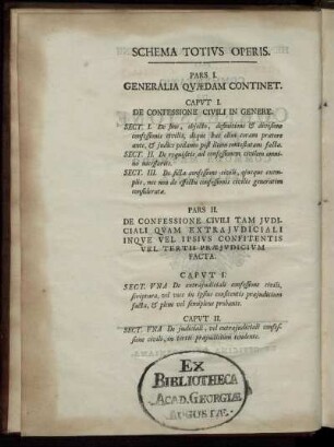 Schema Totius Operis.