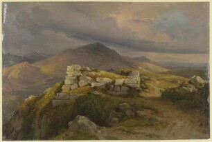 Eine Zyklopenmauer bei Civitella, dem heutigen Bellegra