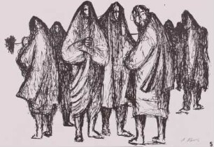 Ohne Titel (wartende Menschengruppe)