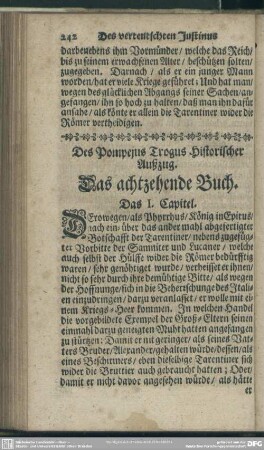 Das achtzehende Buch