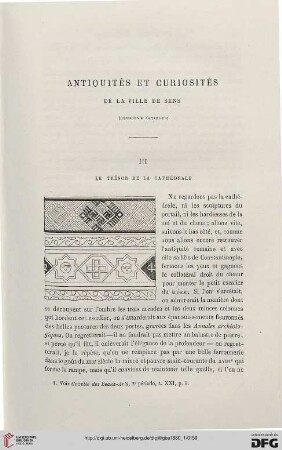 Antiquités et curiosités de la ville de Sens, [2]