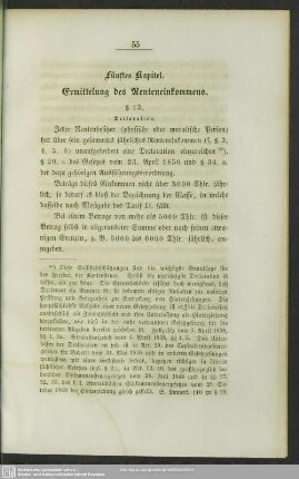 Fünftes Kapitel. Ermittelung des Renteneinkommens