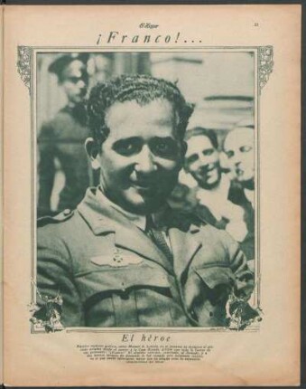 ¡Franco!... : El héroe