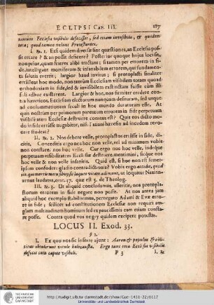 LOCUS II. Exod. 33.