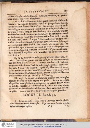 LOCUS II. Exod. 33.