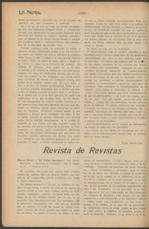 Revista de revistas