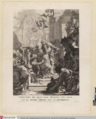 [Der Märtyrertod des Hl. Eustachius; Le Martyre de S. Eustache]