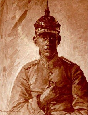 unbenannt [Bildnis "Leutnant W."]