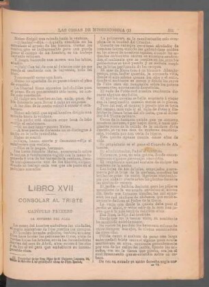 Capítulo primero : La enferma del alma