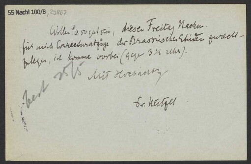 Brief an B. Schott's Söhne : 25.05.1904