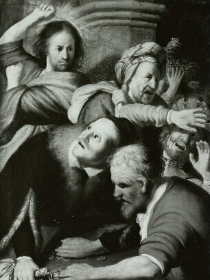Jesus vertreibt die Wechsler aus dem Tempel