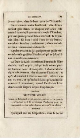 Neuvième veillée. Comment l’étudiant revint à quelque raison …