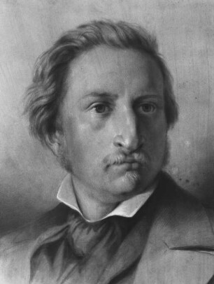 Hermann Brücke: Allmers (Kohleportrait)