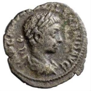 Münze, Denar, 222 n. Chr.