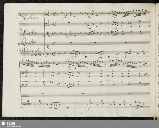 Recit[ati]vo [acc.]: Io ti lascio idol mio