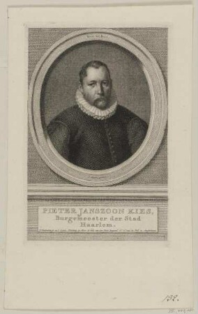 Bildnis des Pieter Janszoon Kies