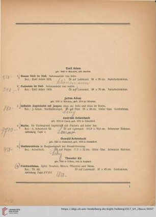 (Nr. 1-137)