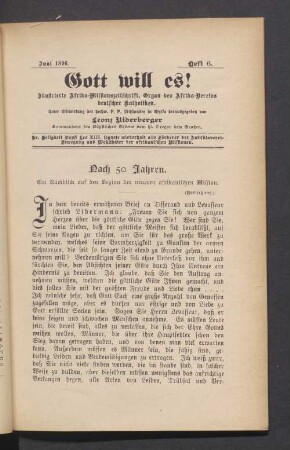 Heft 6. Juni 1896