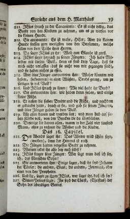 Chapitre XVI. = Das 16. Capitel. - Chapitre XXVII. = Das 27. Capitel.