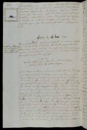 Freytag d 6 Juny. 1727