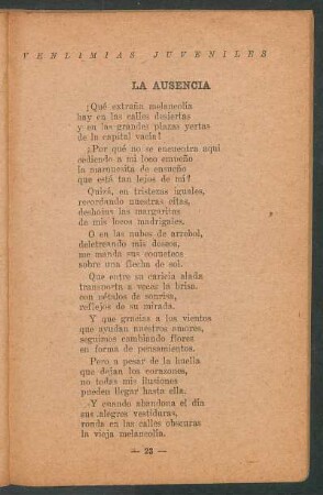 La ausencia