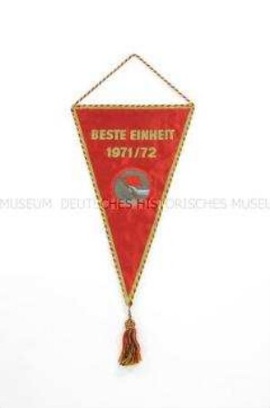 Wimpel "Beste Einheit", Kampfgruppen der Arbeiterklasse