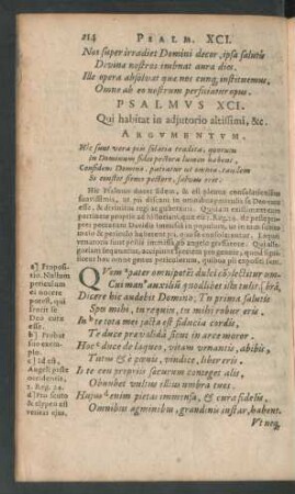 Psalmus XCI. - Psalmus C.